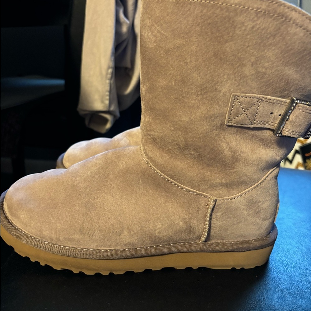 Ugg Boots With Cute Buckle On Side. 120 Or Best Offer View 3